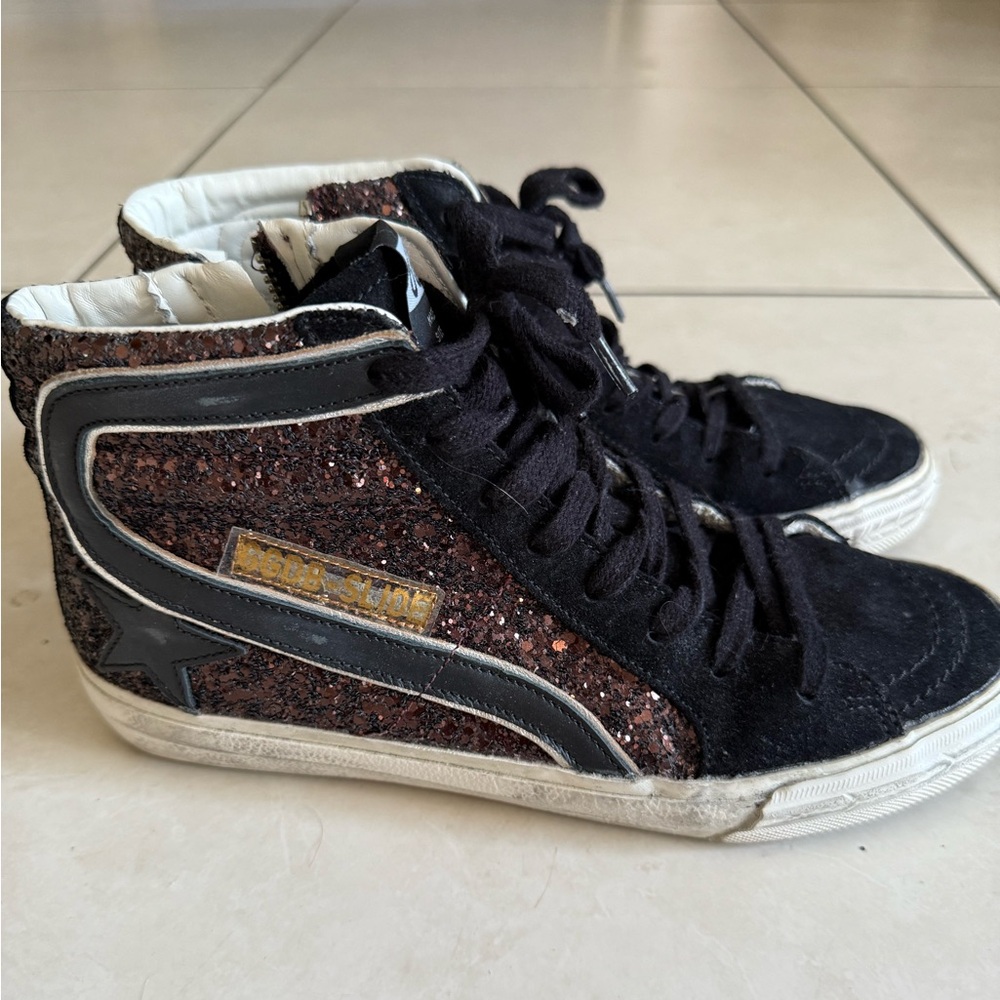 Golden Goose high tops Like New!!